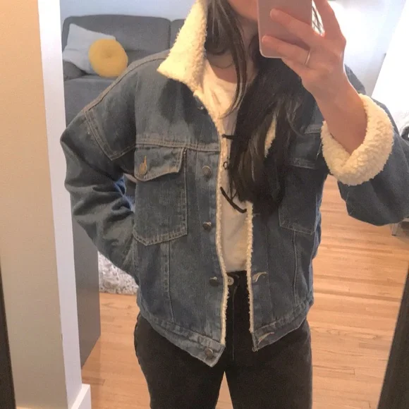 Rare DIOR Stitch & Rhinestone Fleece Denim Jacket - Picture 9 of 10